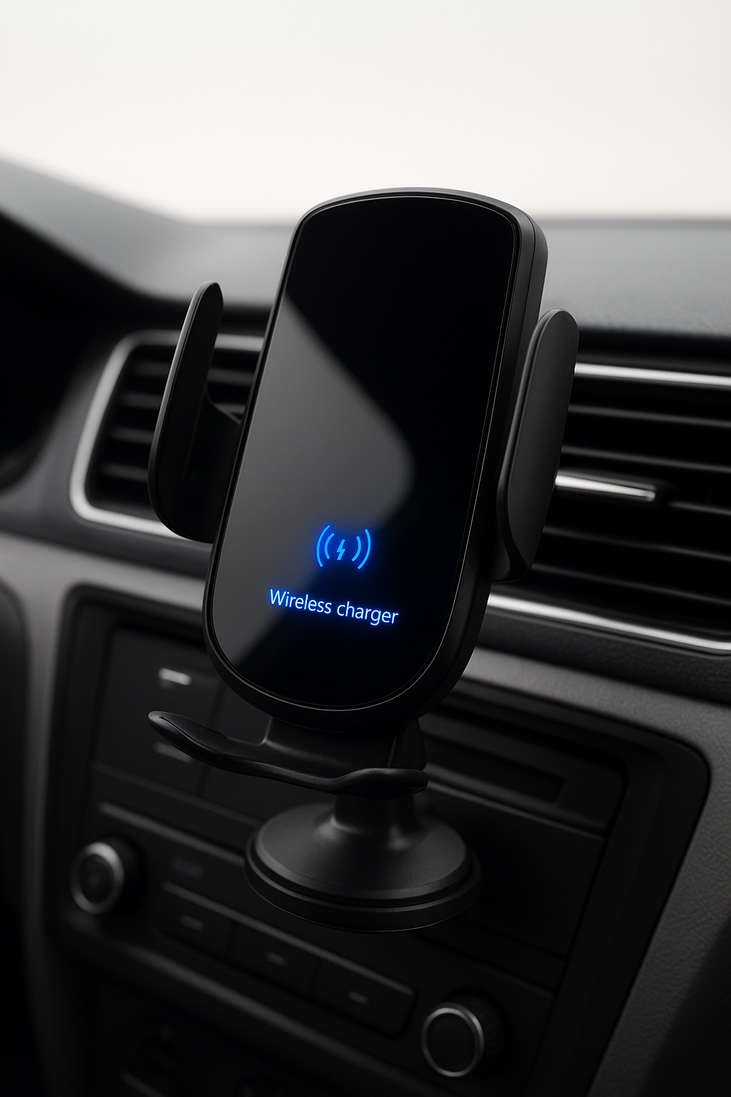 Mecanic PowerMount – Support Téléphone Voiture avec Chargeur Sans Fil Rapide