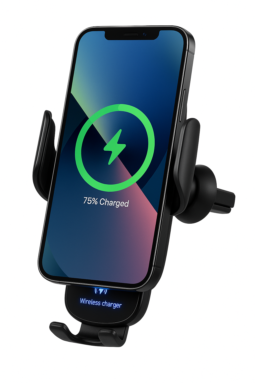 Mecanic PowerMount – Support Téléphone Voiture avec Chargeur Sans Fil Rapide
